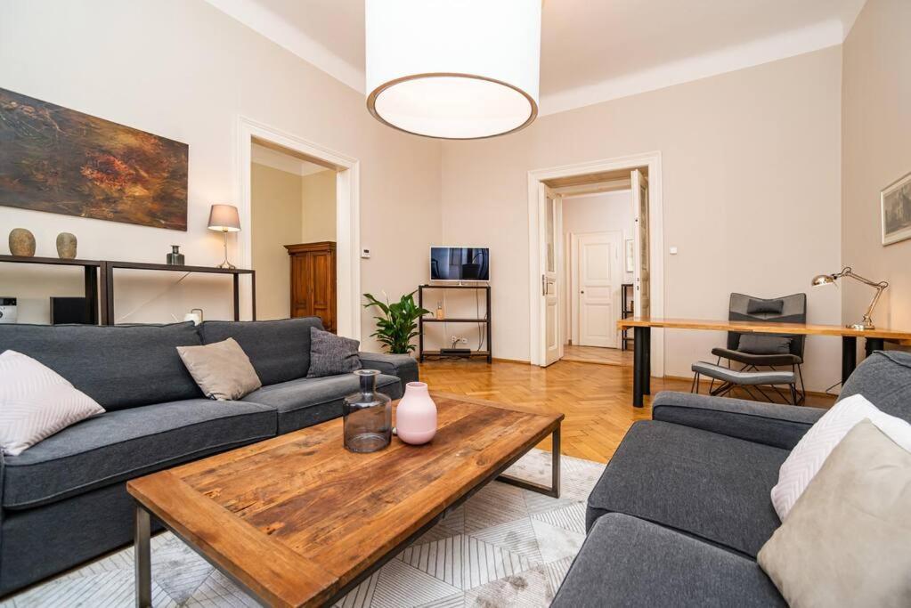 Large And Modern Apartment In The Heart Of Прага Экстерьер фото